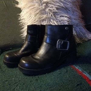 Harley davidson black boots
